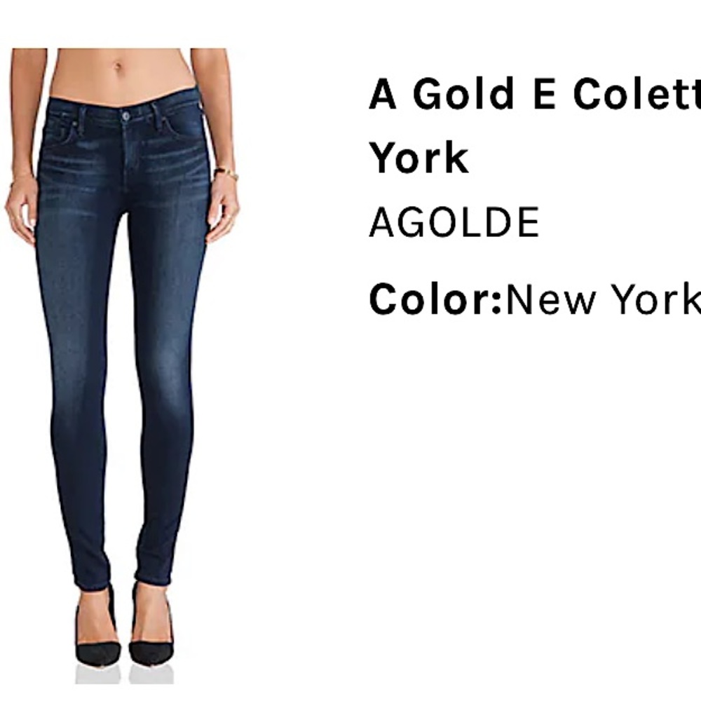 A Gold E Skinny Jeans